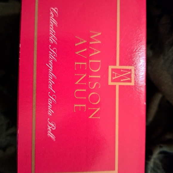 Vintage 1996 Madison Avenue 1st edition Santa Bell - Picture 9 of 11